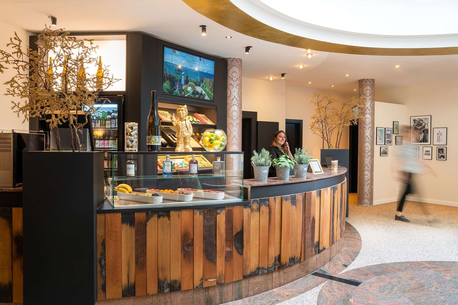 Front desk