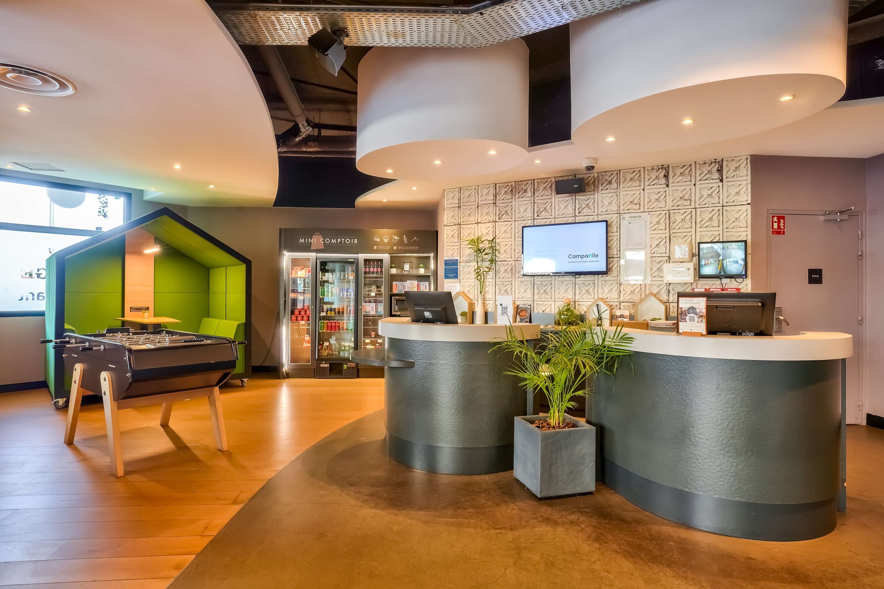 Front desk
