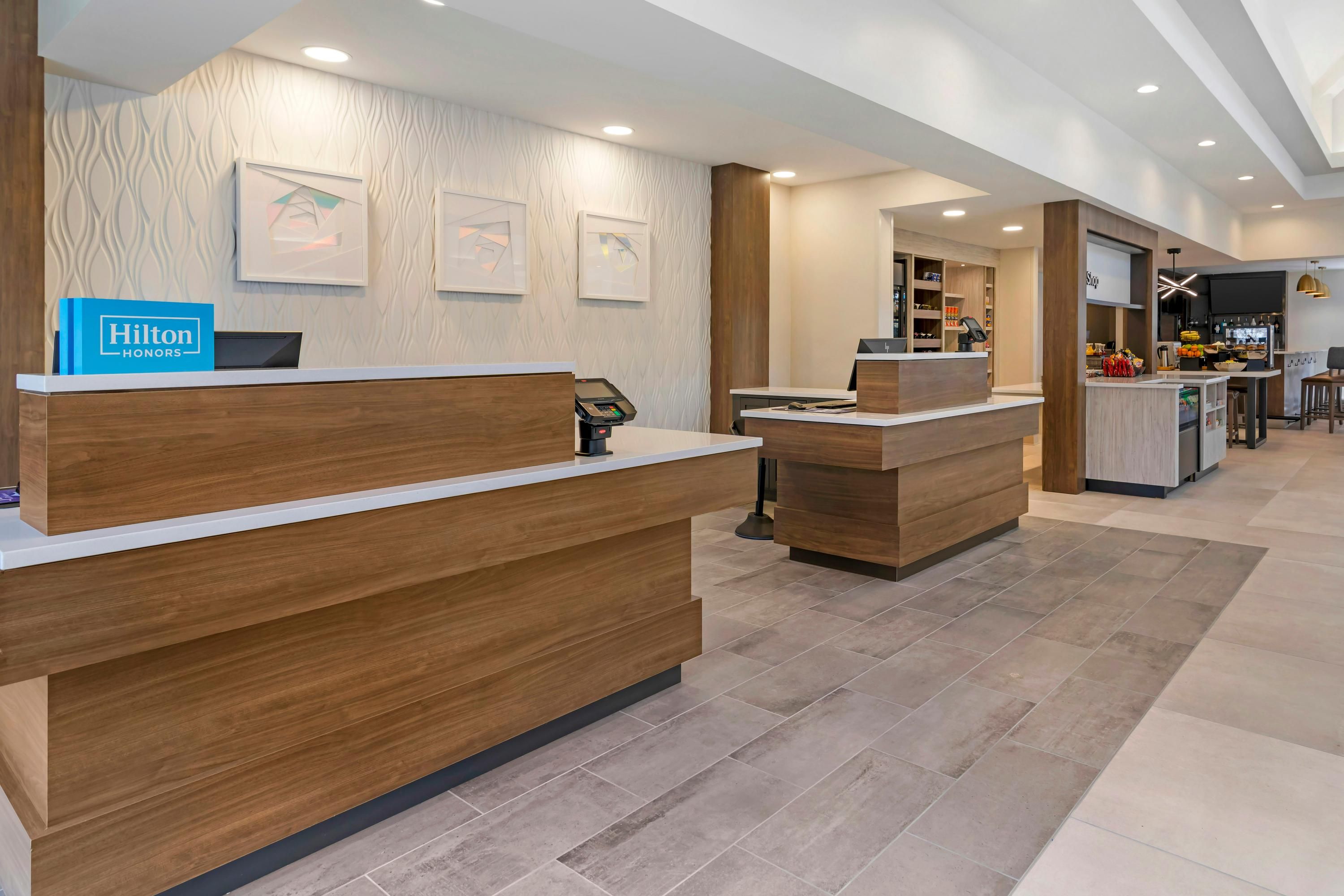 Front desk