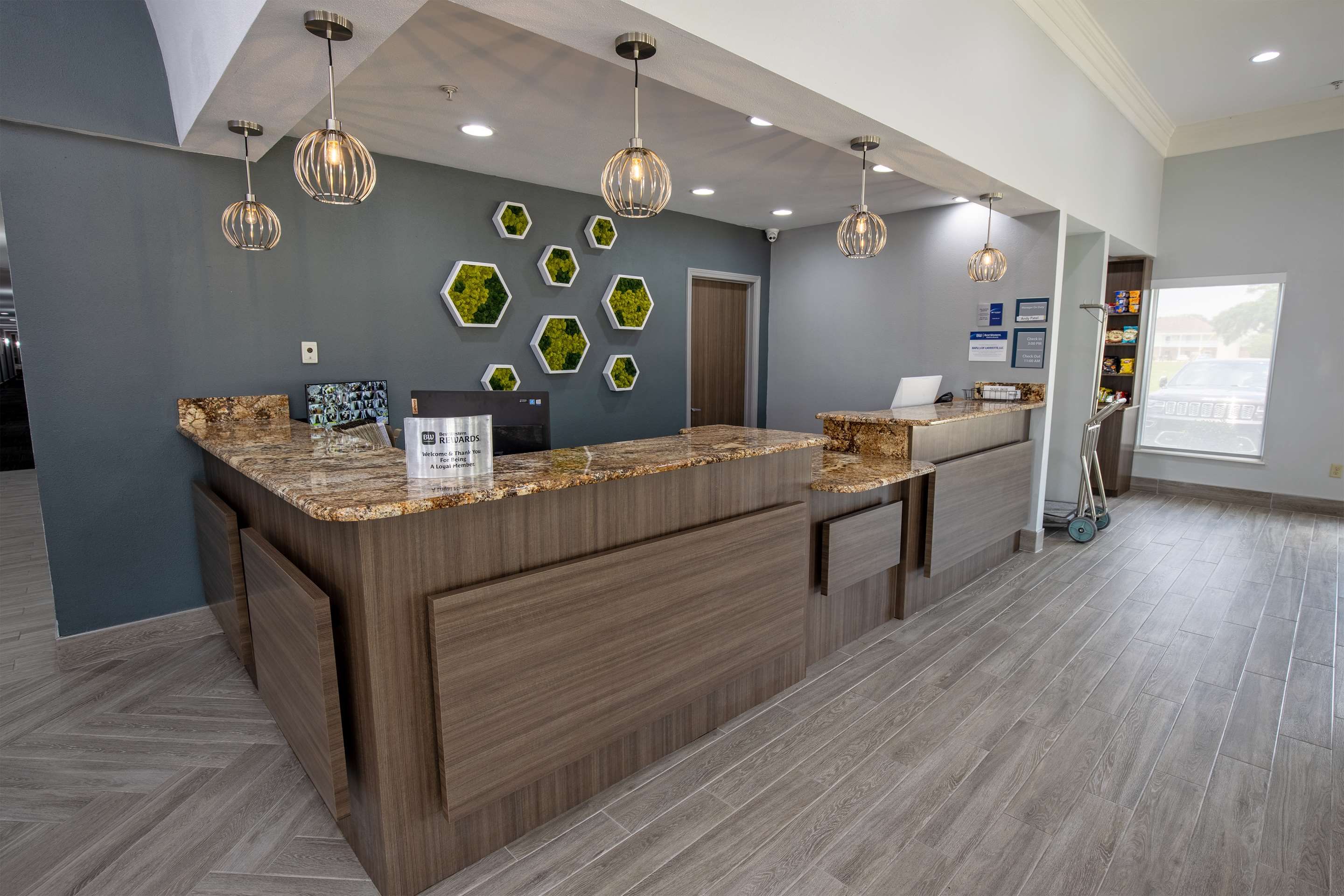 Front desk
