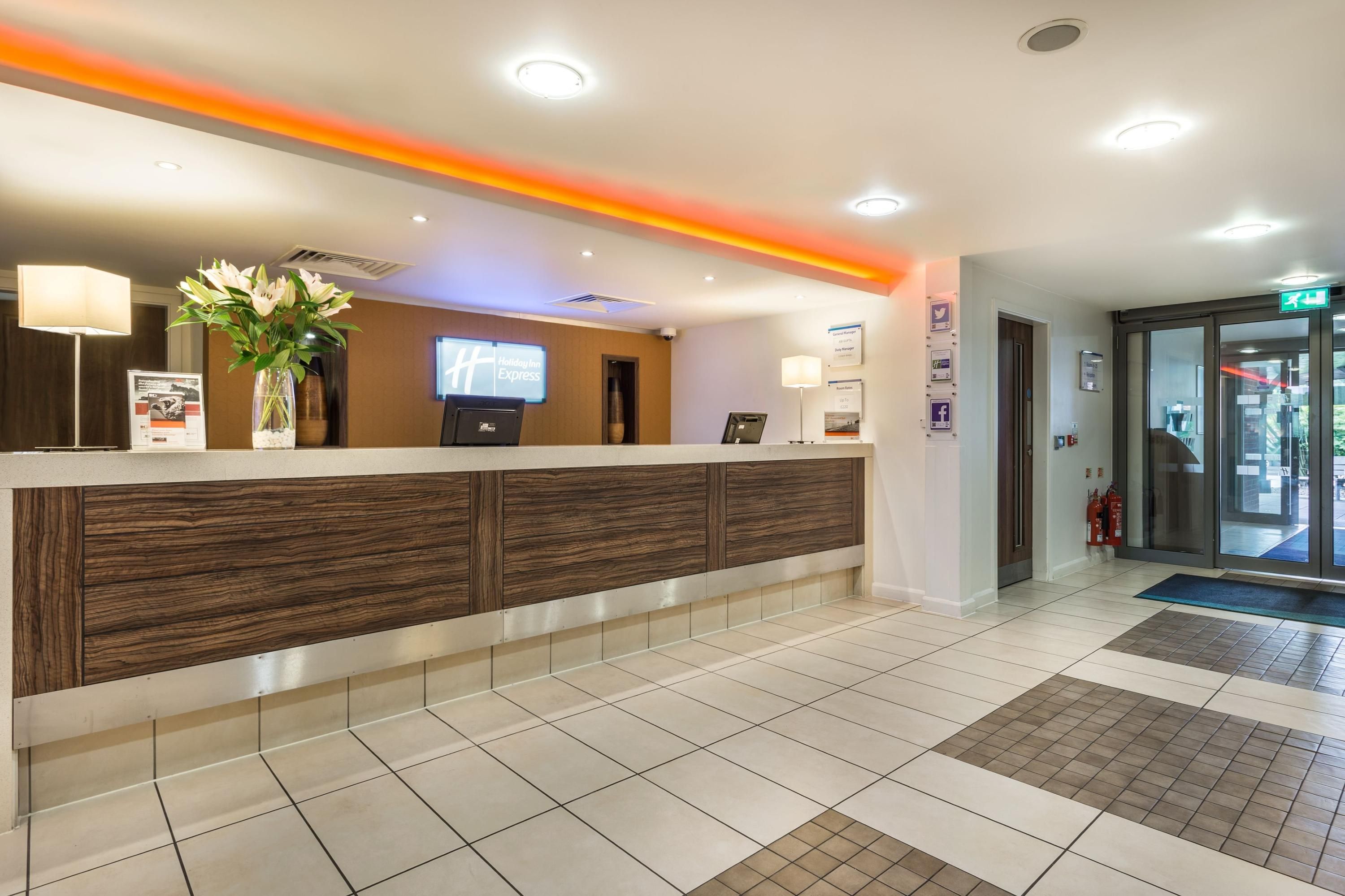Front desk