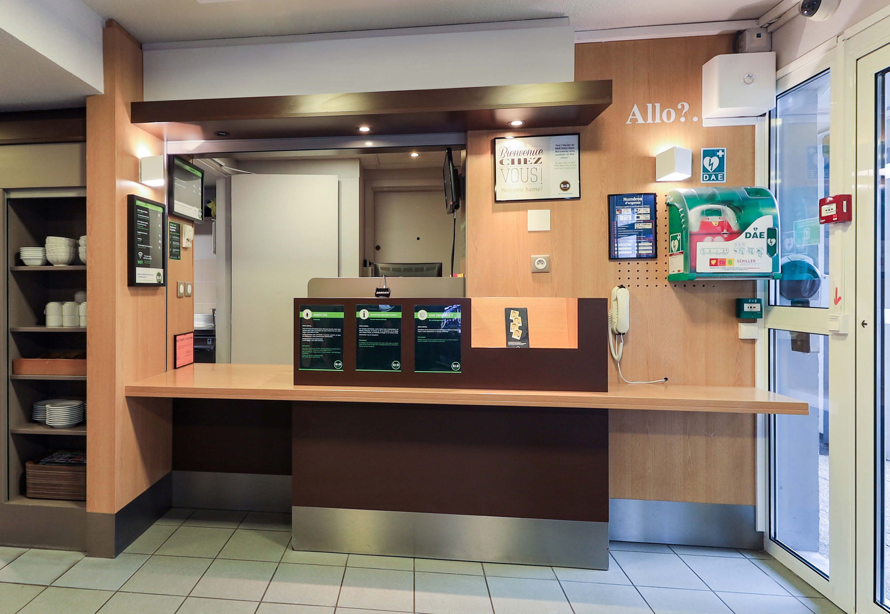 Front desk