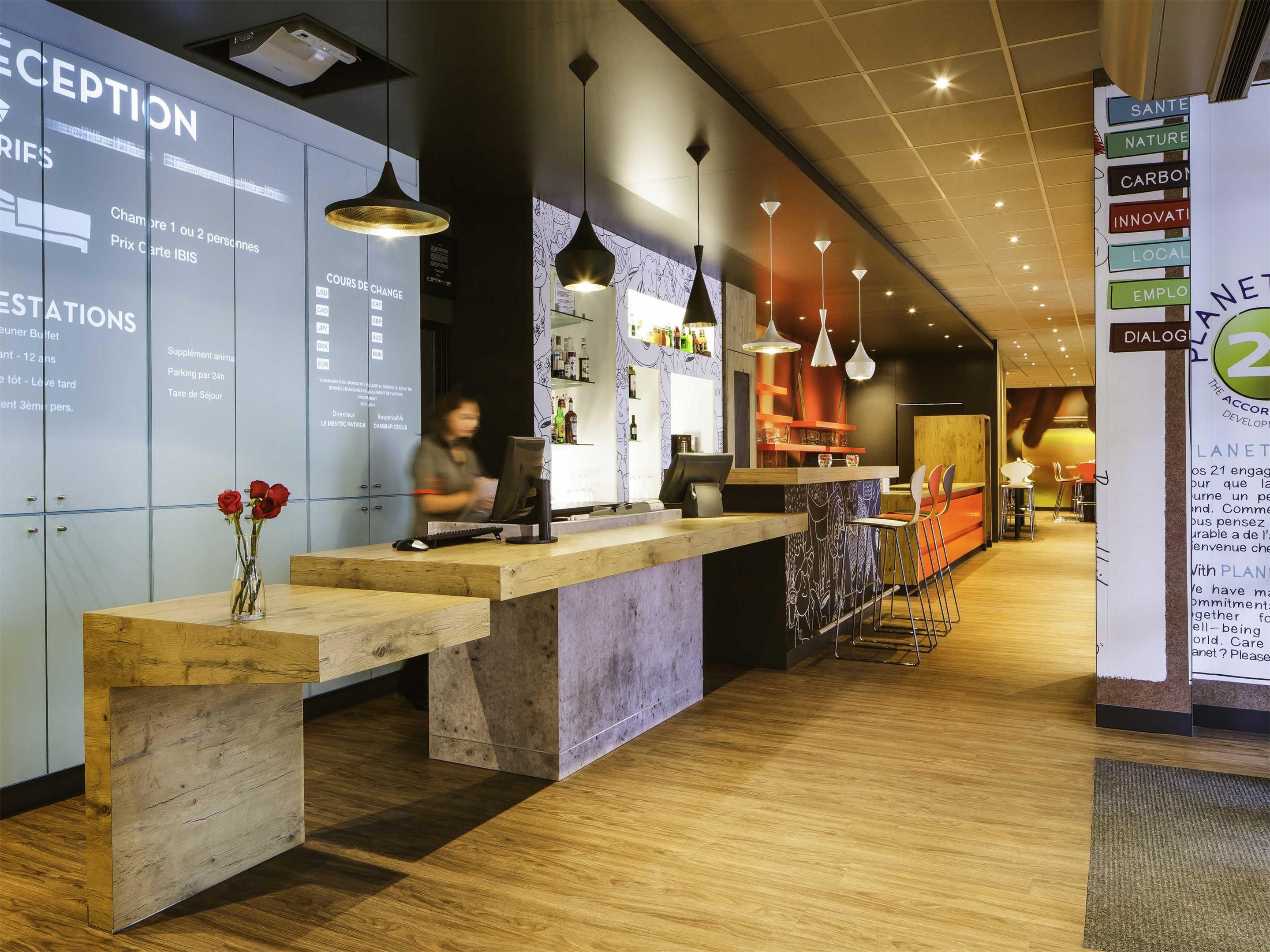 Front desk