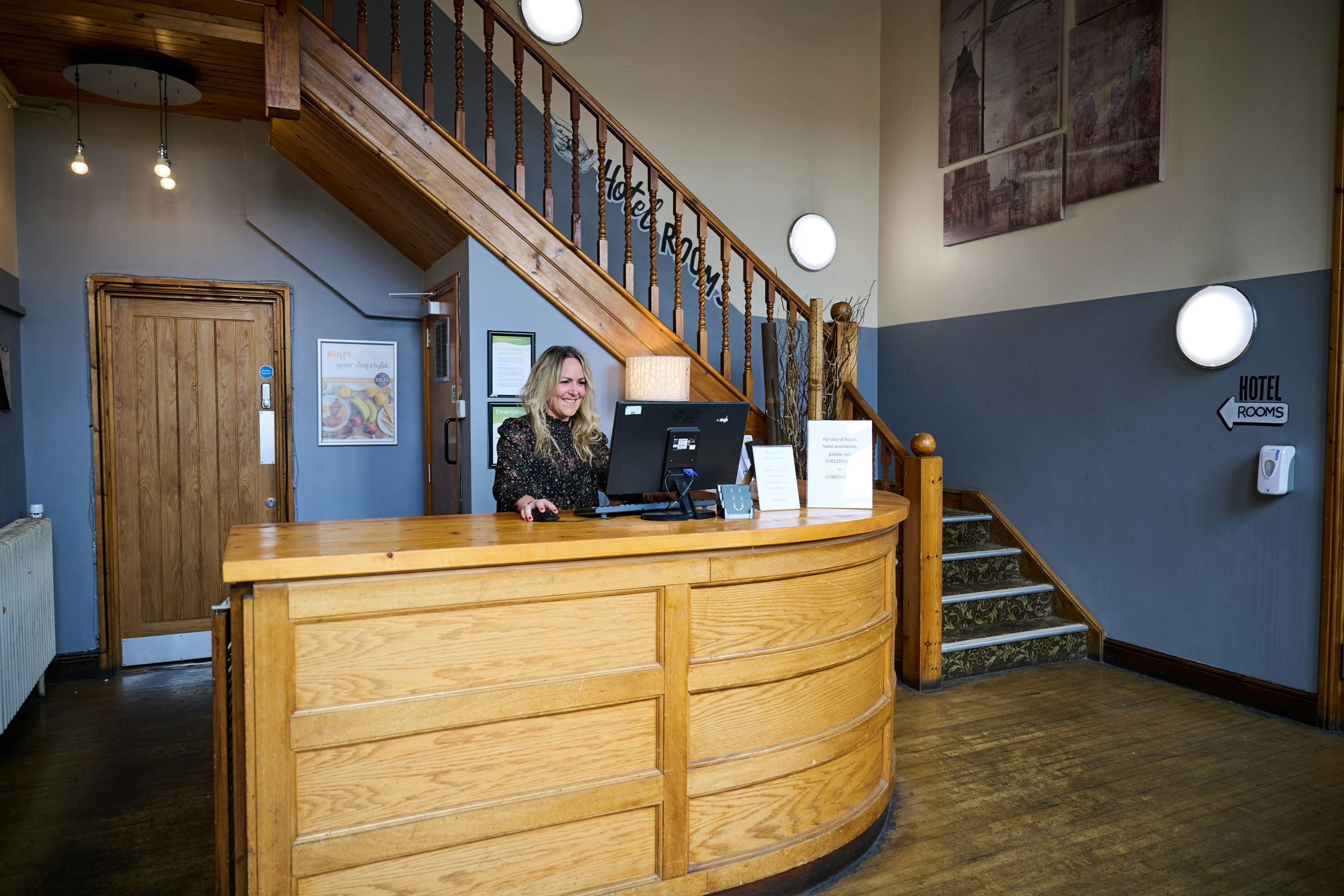 Front desk