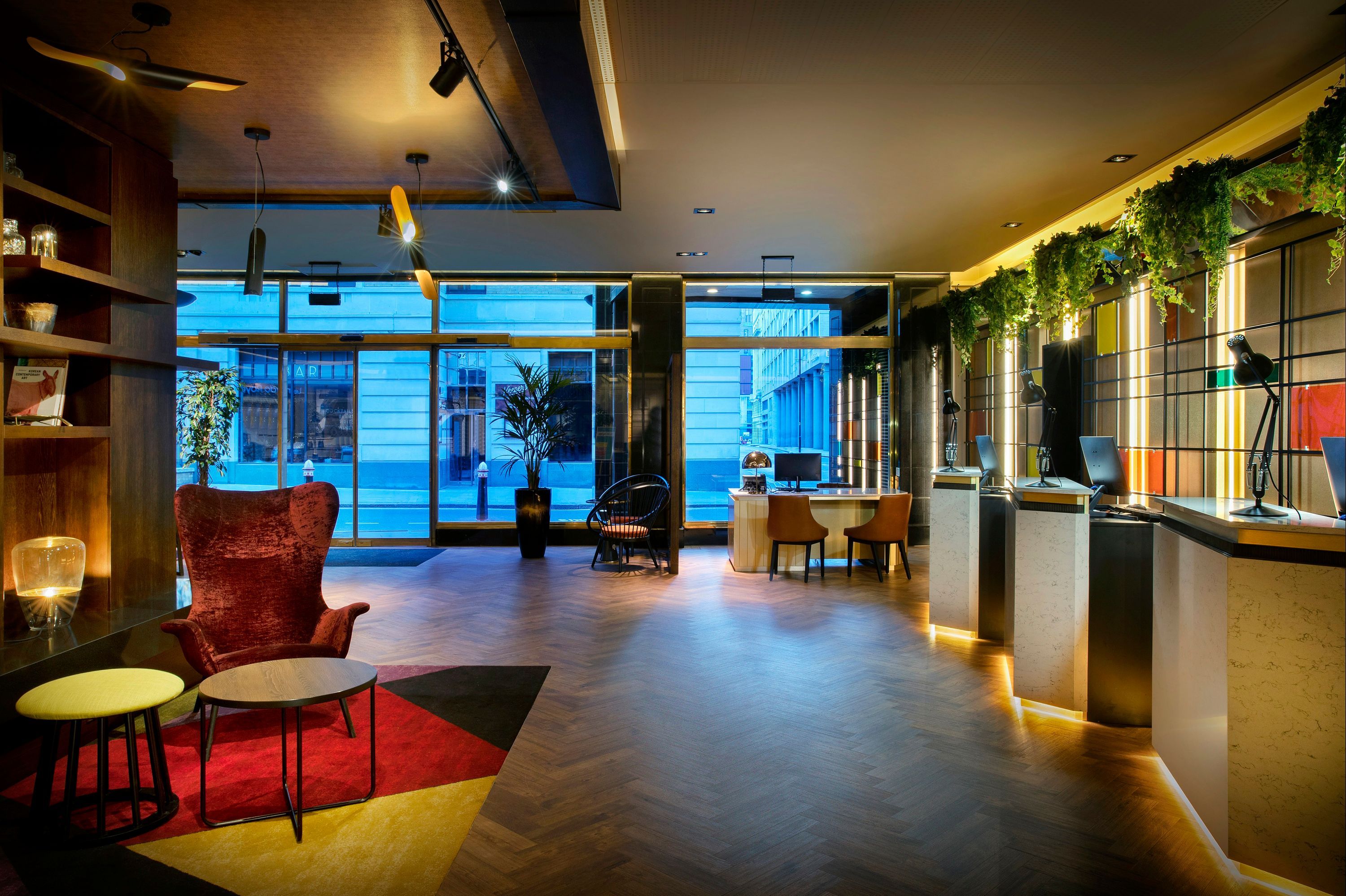 Front desk