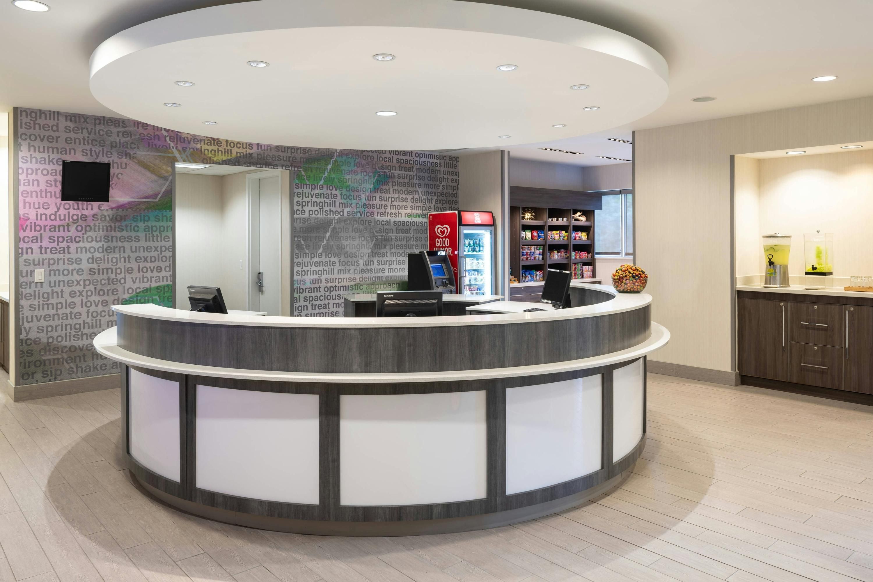 Front desk