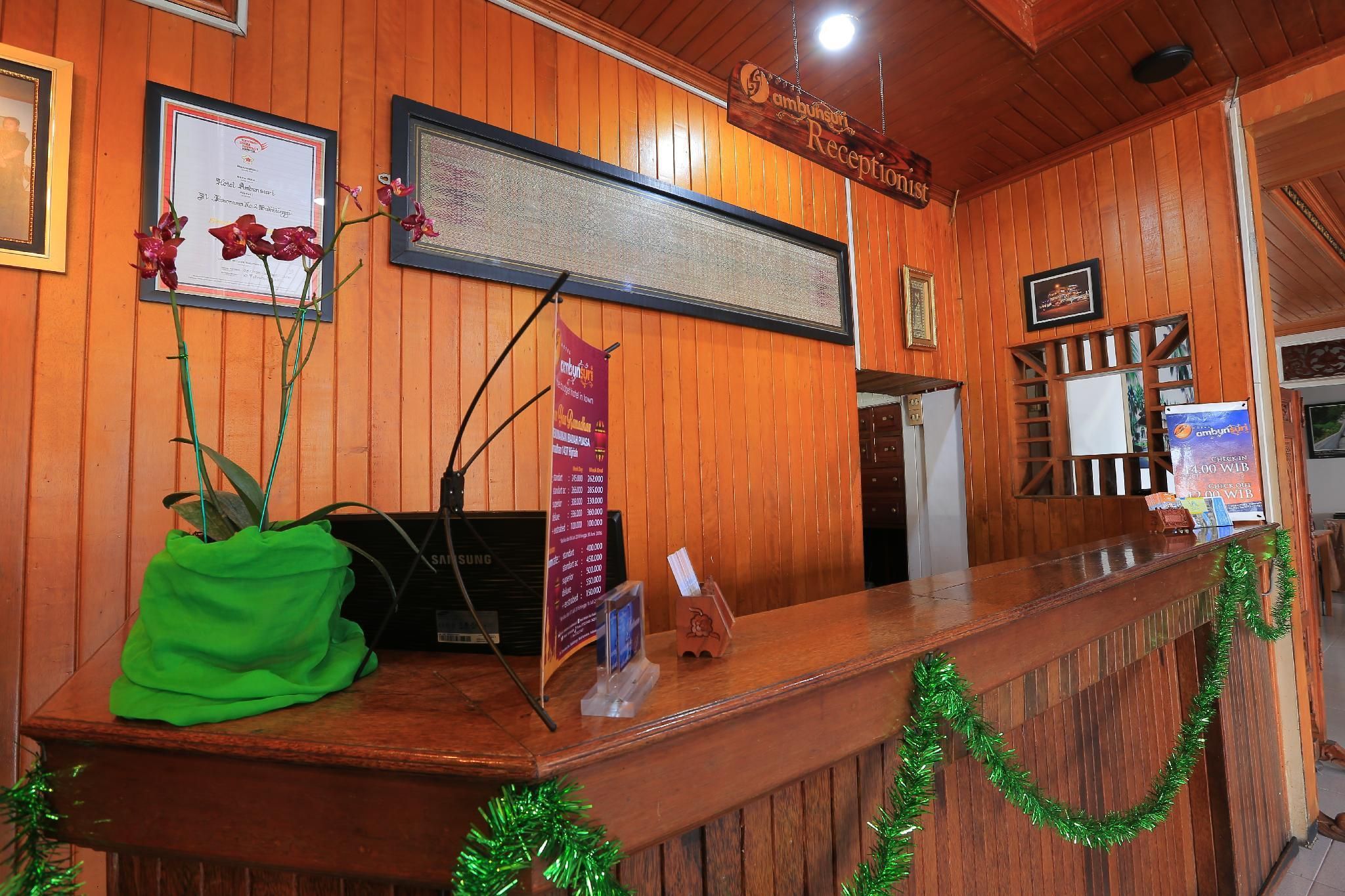 Front desk