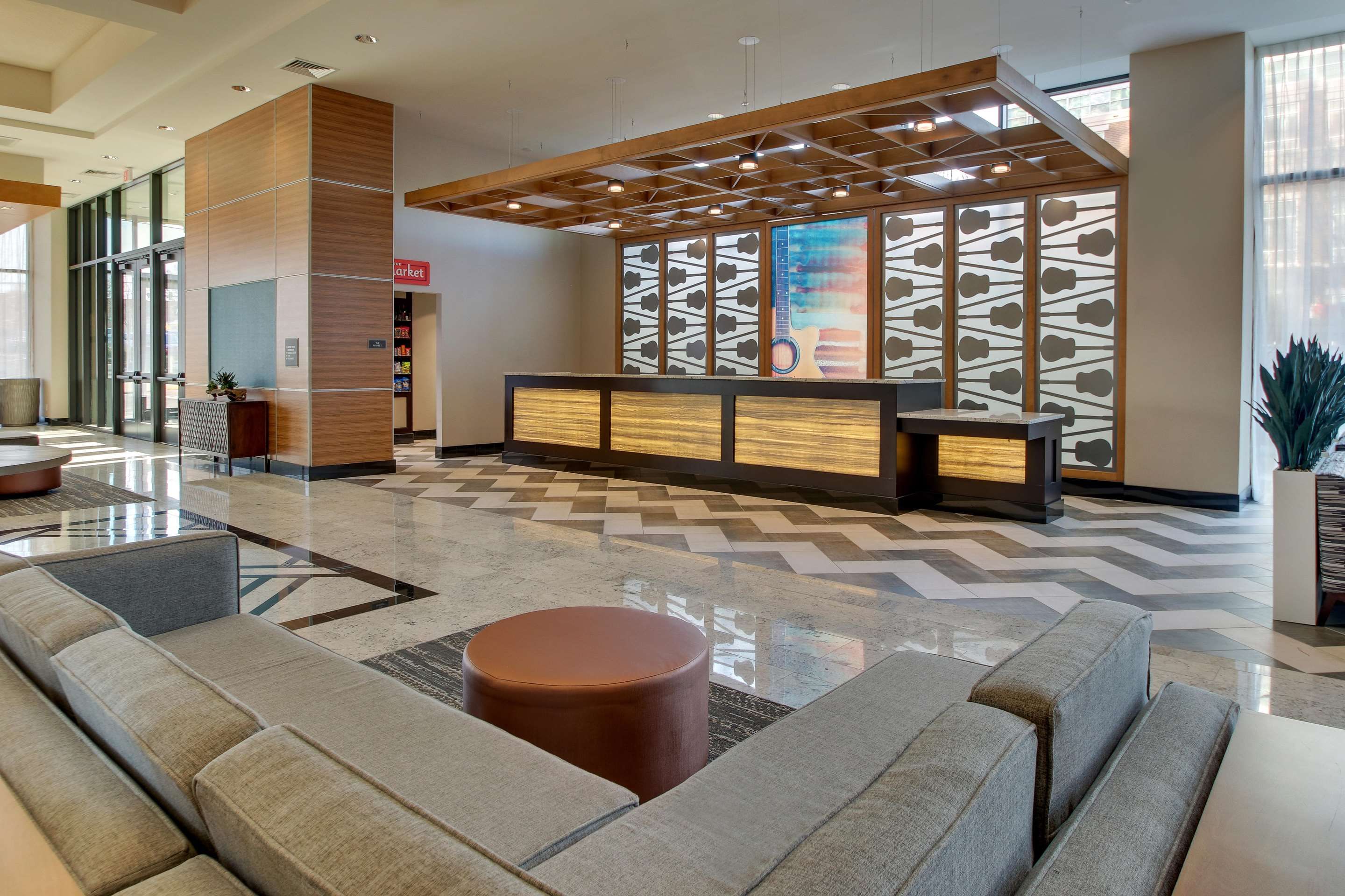 Hotel entrance