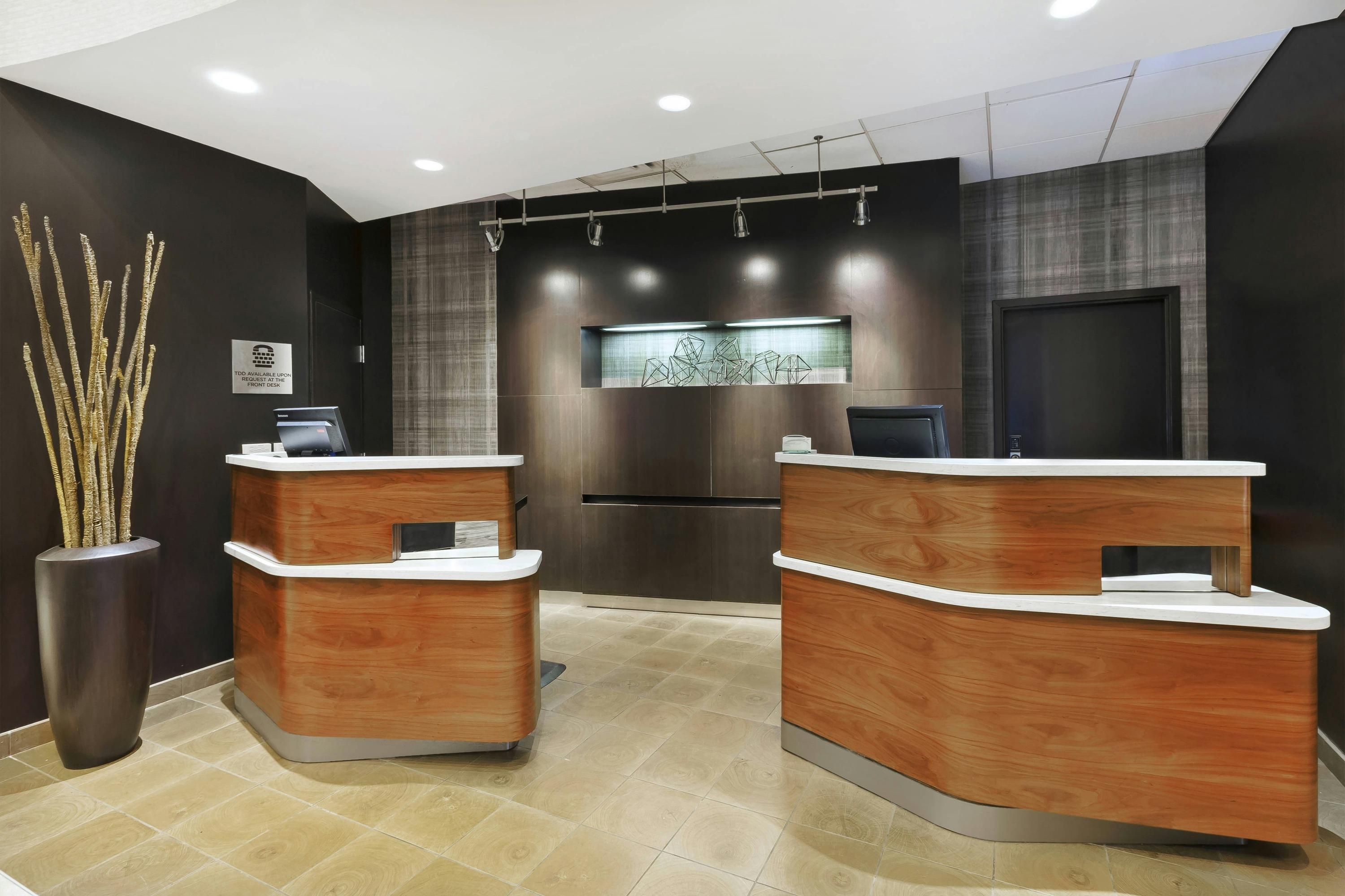 Front desk