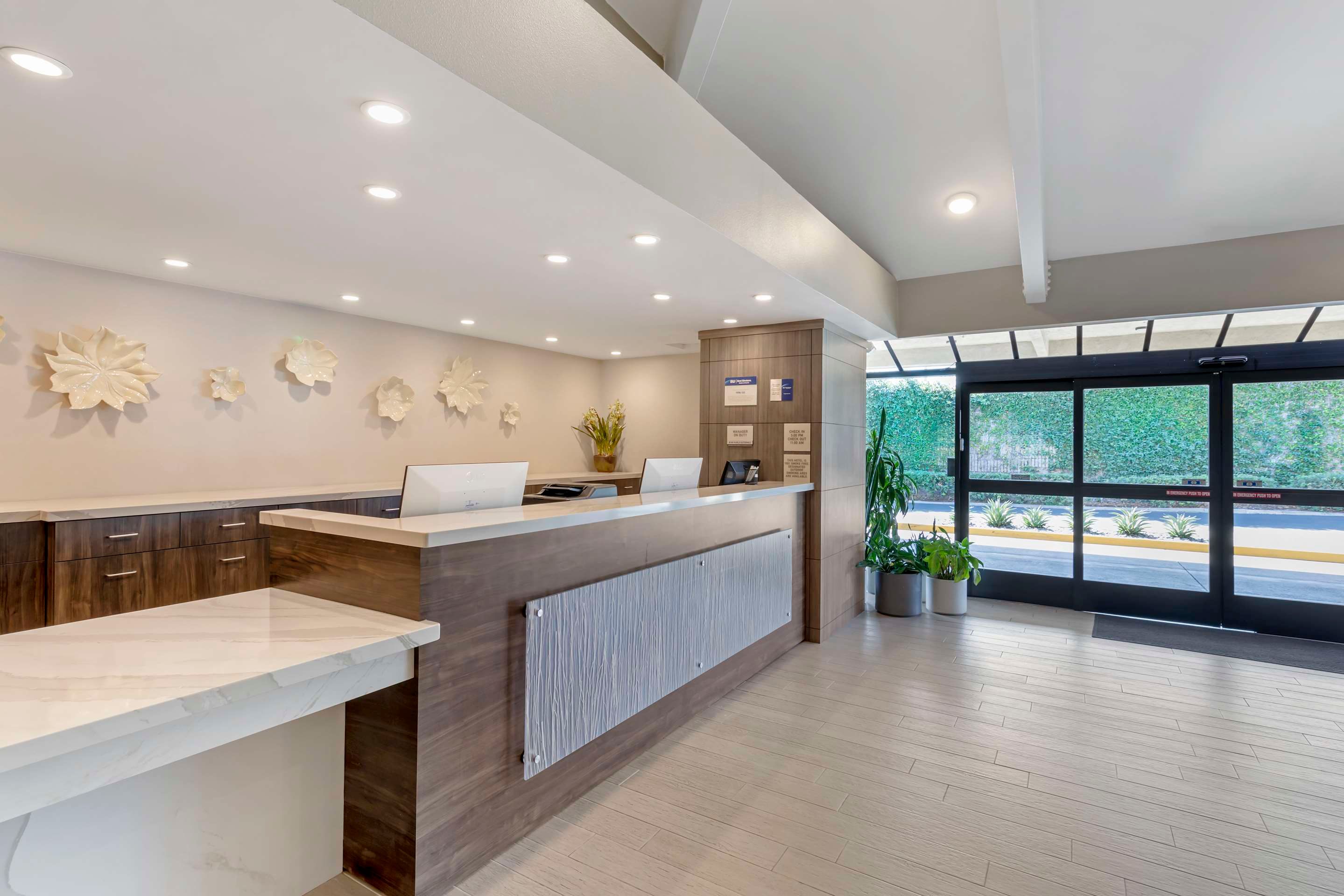 Front desk