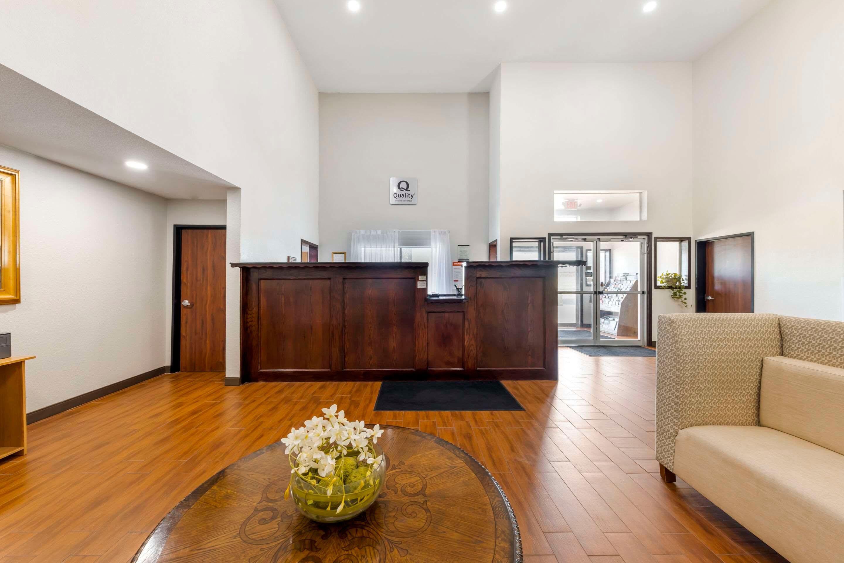 Front desk