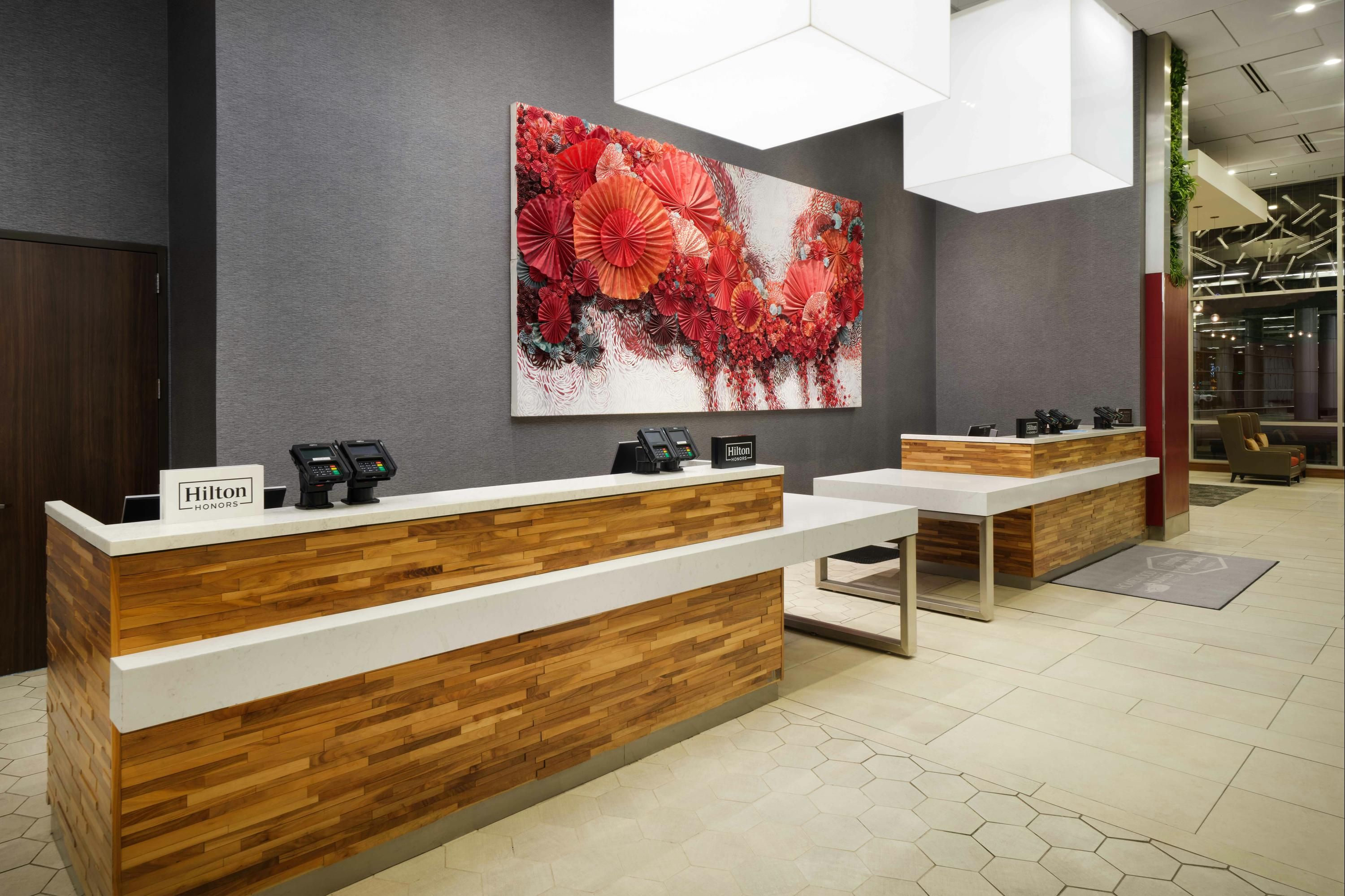 Front desk