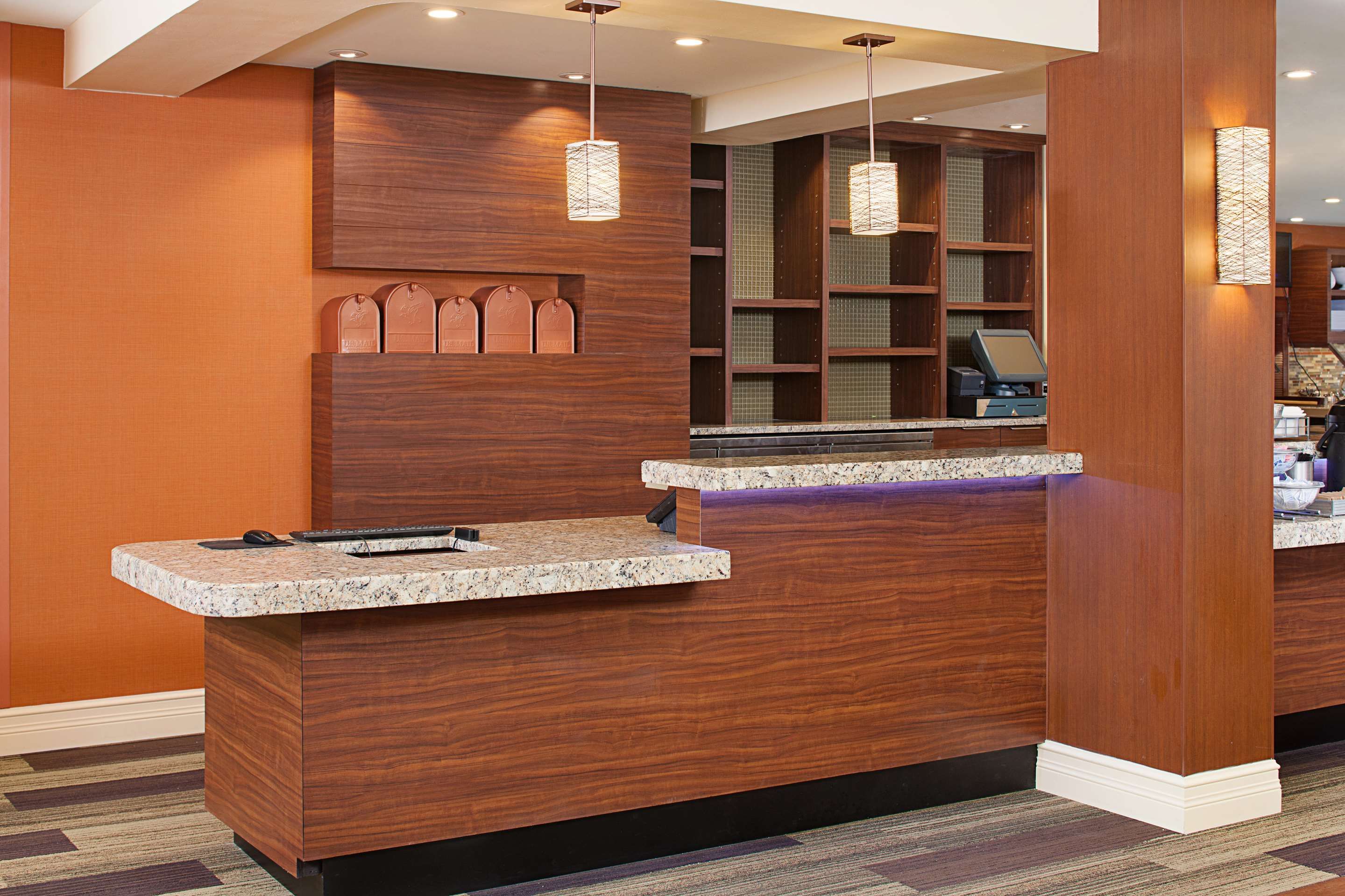Front desk