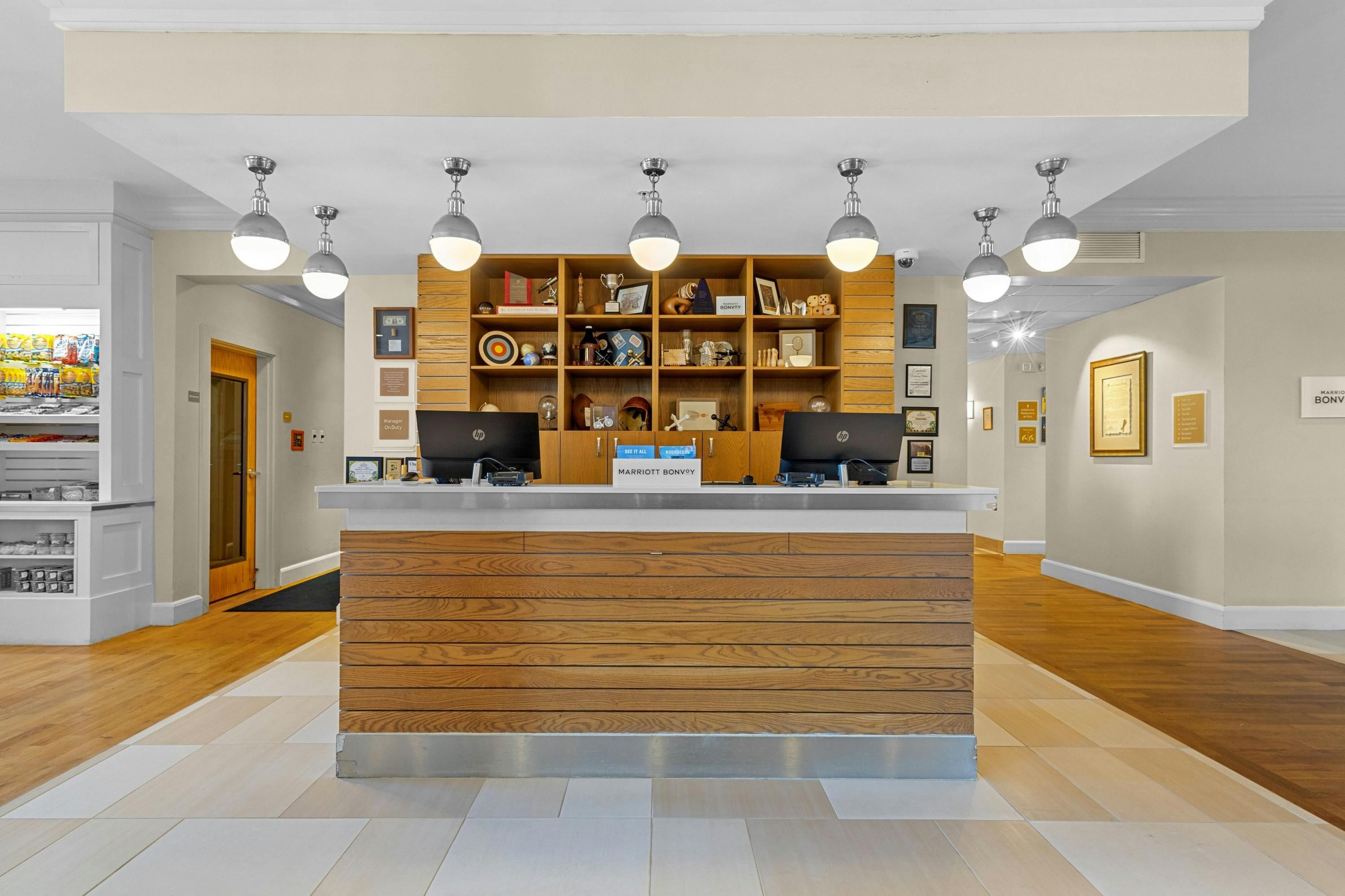 Front desk