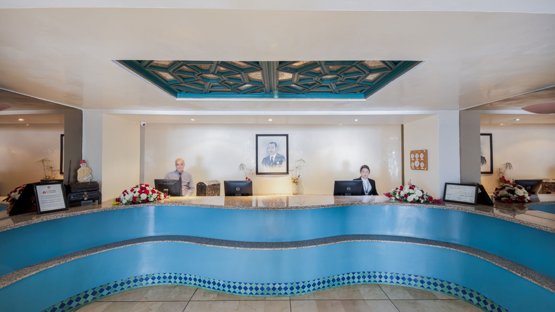 Front desk