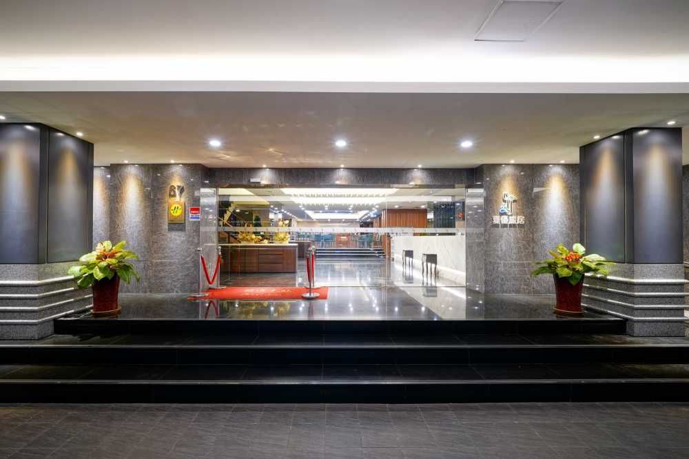 Hotel entrance