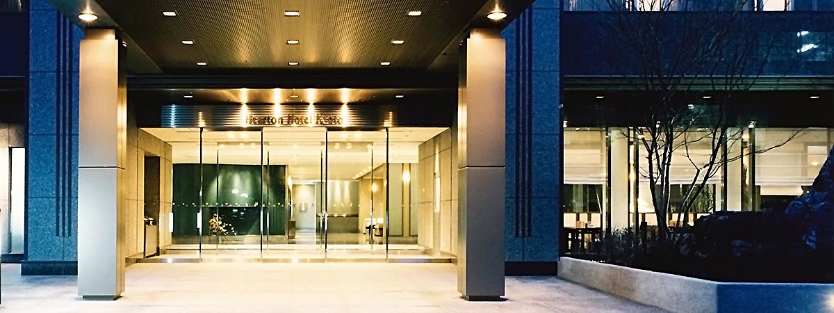 Hotel entrance