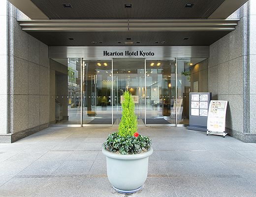 Hotel entrance